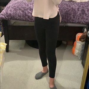 Lularoe Solid Black Leggings Tween